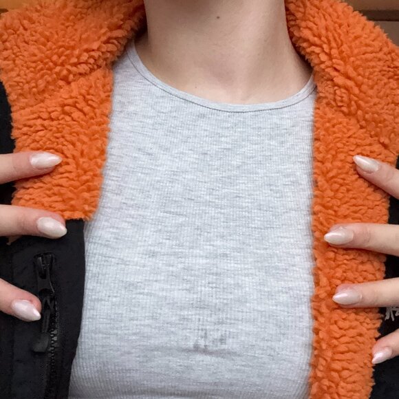 Stüssy 8 Ball Reversible Sherpa Jacket - Picture 8 of 10